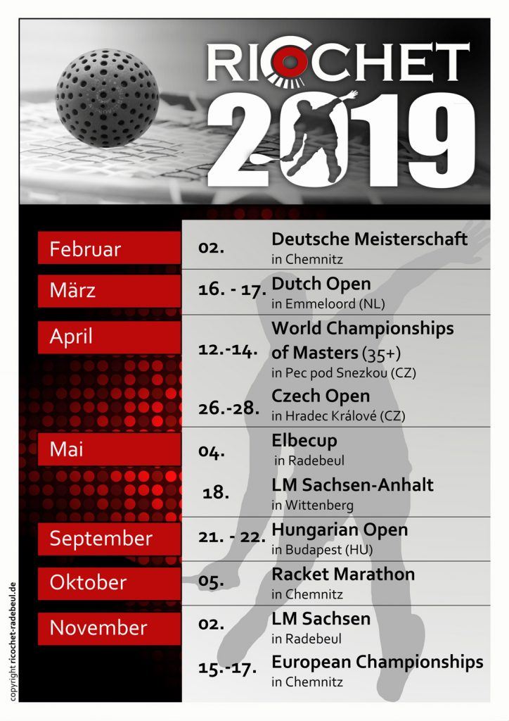 Ricochet Turniere 2019